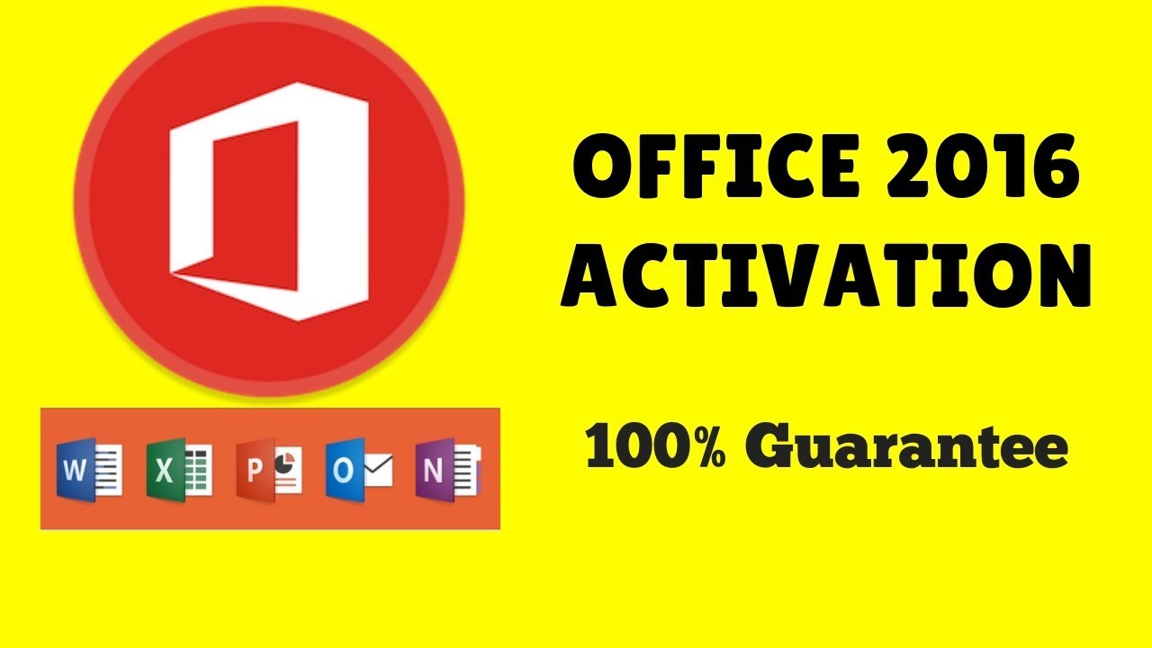 activate office 2016 crack